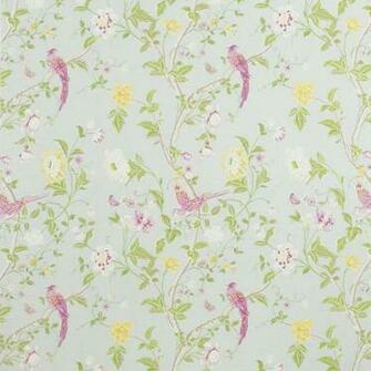 Summer Palace Cotton Linen Wallpaper I Love
