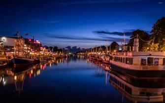 Warnemunde Harbor Wallpaper World