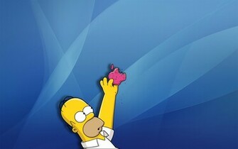 Simpsons Wallpaper Homer Simpson Apple Logo