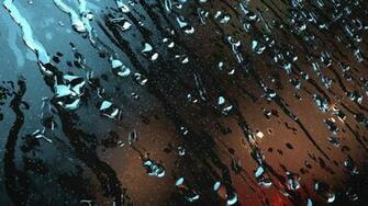 Rainy Window Wallpaper