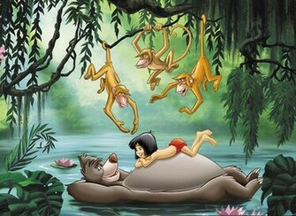 Disney The Jungle Book Cartoon Wallpaper