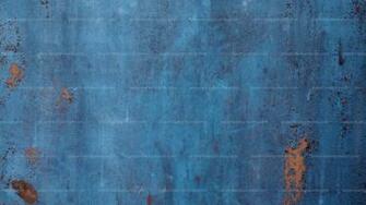Blue Metal Background Rusty
