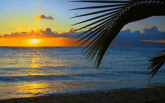Keonenui Beach In Hawaii Desktop Wallpaper