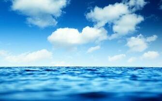Water Ocean Sea Blue Sky Wallpaper High Quality