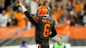 Browns Jets Baker Mayfield Leads Cleveland S First Win In
