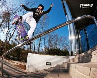 Thrasher iPhone Wallpaper April