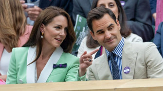 Celebrities Attend Wimbledon Photos Wwd