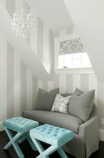 Gray Linen Couch Contemporary Bedroom James R Salomon Photography