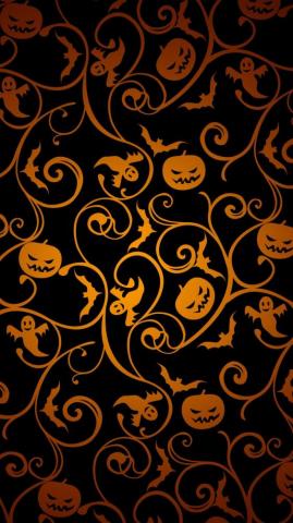 Cute Halloween iPhone Wallpaper