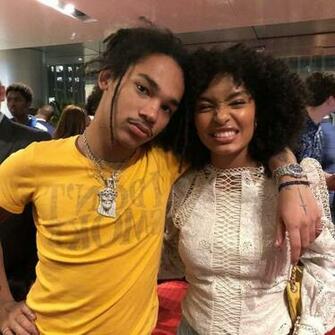 Yara Shahidi And Luka Sabbat Cutest Pictures Popsugar Celebrity