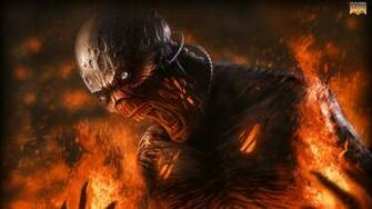 Futuristic Artwork Evil Monster Creature Skull Wallpaper Background