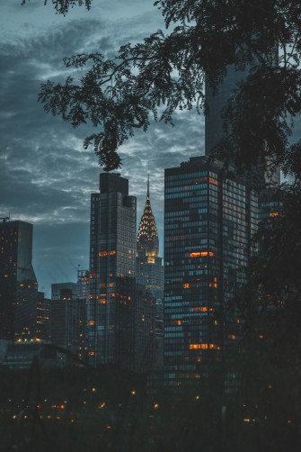 New York City Night Pictures Image