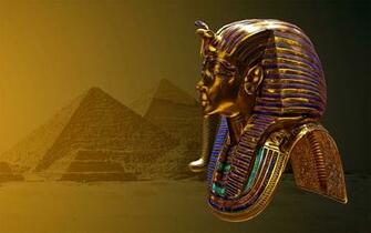 Tutankhamun Statue 3d Wallpaper HD