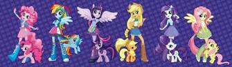 Equestria Girls W Ponies My Little Pony Fanart