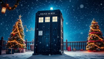 Dr Who Christmas Wallpaper