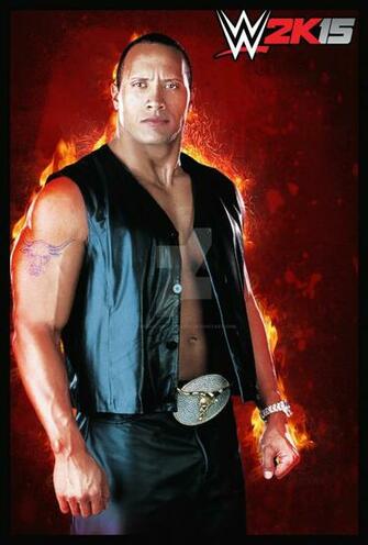 Custom Wwe 2k15 Hollywood Rock Artwork By