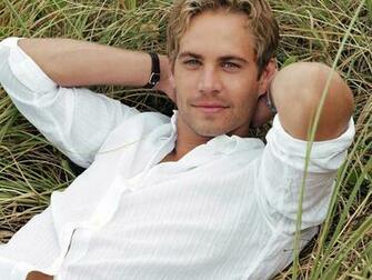 Paul Walker Desktop Wallpaper Film Movie Star Celeb Grass