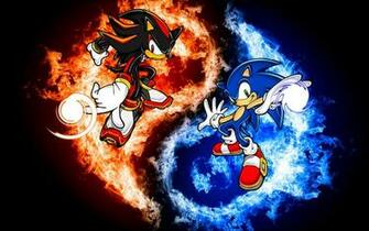 Sonic And Shadow Wallpaper By Laryrose14