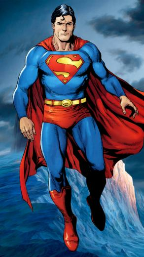 Superman Flying Wallpaper