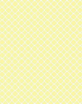 Light Yellow Chevron Background Quatrefoil