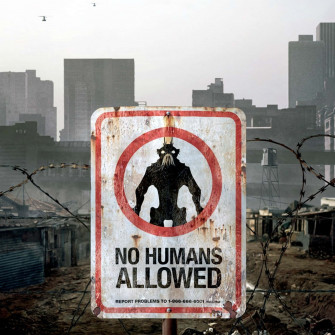 Humans Are Not Eligible To Enter Wallpaper