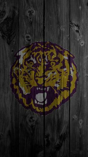 Lsu Tiger Purple iPhone Wallpaper