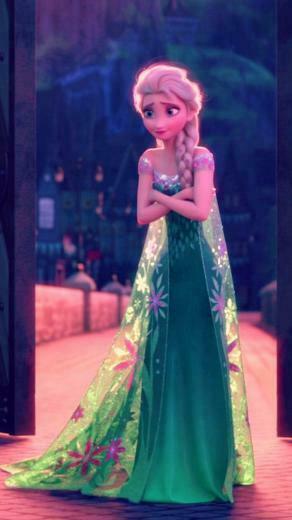 Frozen Fever Elsa Phone Wallpaper Photo