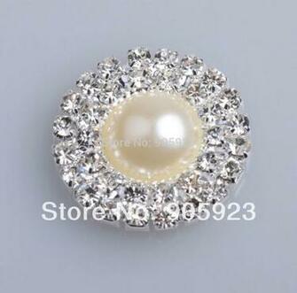 Shipping Crystal Rhinestone Button Used On Font B Invitation Foto
