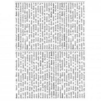 Dance Dictionary Background Sioux Jenneys Cut Out And