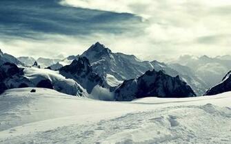 Snowy Mountains Wallpaper