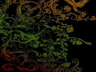 Labels Black Background Dark Top