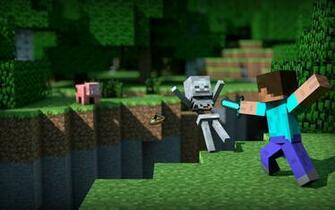 Minecraft Steve With Diamond Sword Wallpaper Image Pictures Becuo