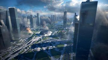 Video Game Battlefield City Wallpaper Background Image