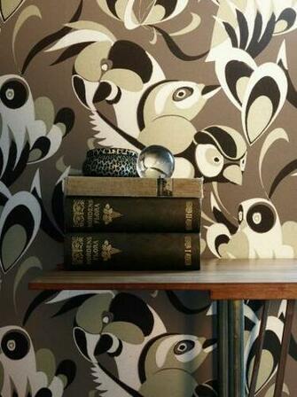 Love Birds Wall Paper Tapet Cafe Denmark New Home 3i S