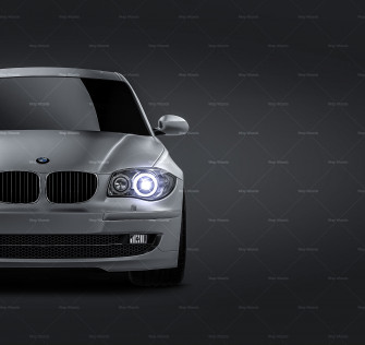 Bmw Series E87 5door Satin Matt Finish All Sides Car