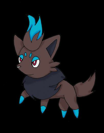 Gift Shiny Zorua By Felinefanatic
