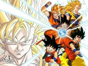 Kid Goku To Ss3 Dragon Ball Z Wallpaper