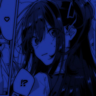 Blue Aesthetic Dark Anime Tokyo