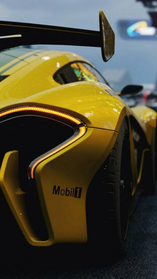 Mclaren iPhone P1 Gtr Yellow Wallpaper
