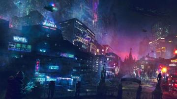 Cyber Wallpaper Top Background