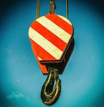 HD Wallpaper Crane Hook Raise Hoist Rope