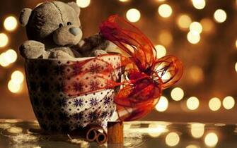 Romantic Teddy Bear Wallpaper For