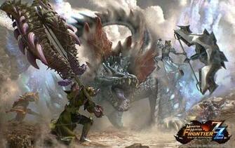 Damn Wyvern Gems Official Wallpaper For Monster Hunter Frontier Z
