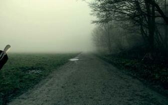 Trees Fields Fog Slender Man Slenderman Game Wallpaper