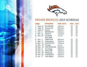 Thread Denver Broncos Schedules Computer Wallpaper And