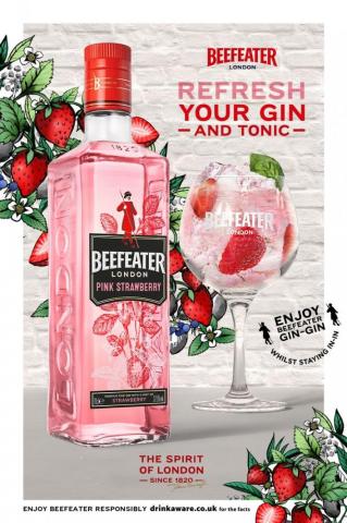 Beefeater Pink Strawberry Gin Blood Orange