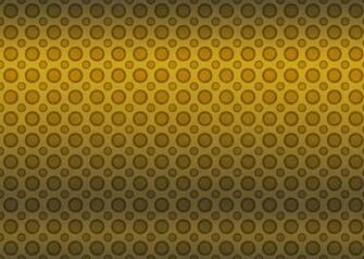 Metallic Gold Background Retro Circles Tileable