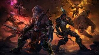 Barbarian Wizards Diablo Iii Monk Witch Doctor Wallpaper