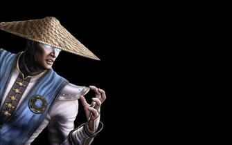 Raiden Wallpaper On Black Mortal Kombat