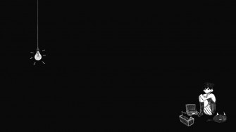 Black Space Wallpaper In iPad Cute
